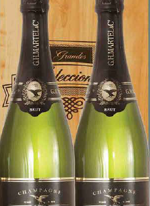 CHAMPAGNE REF.  110 G.MARTEL PRESTIGE